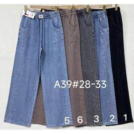 Джинси жіночі A39-2 l.blue р.28-33 "Immei" недорого оптом від прямого постачальника