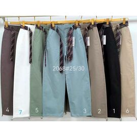 Жіночі штани 2068-4 brown р.25-30 "Immei" недорого оптом від прямого постачальника