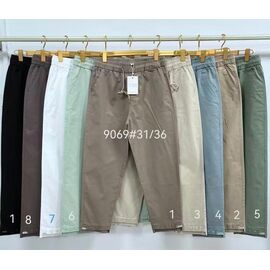Жіночі штани 9069-2 beige р.31-36 "Immei" недорого оптом від прямого постачальника