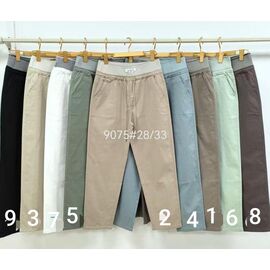 Жіночі штани 9075-6 mint р.28-33 "Immei" недорого оптом від прямого постачальника