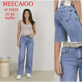 Джинси жіночі 6133 l.blue р.25-30 "Immei" недорого оптом від прямого постачальника