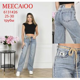 Джинси жіночі 6131 l.blue р.25-30 "Immei" недорого оптом від прямого постачальника