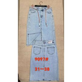 Спідниця жіноча 9097 l.blue р.31-38 "Lolo Blues" недорого оптом від прямого постачальника