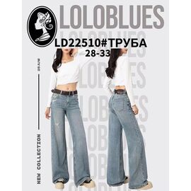 Джинси жіночі LD22510 l.blue р.28-33 "Lolo Blues" недорого оптом від прямого постачальника