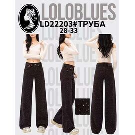 Джинси жіночі LD22203 black р.28-33 "Lolo Blues" недорого оптом від прямого постачальника