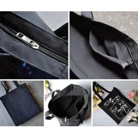 Жіноча сумка 24-203 black р.38*34 "Luna-bag" недорого оптом від прямого постачальника