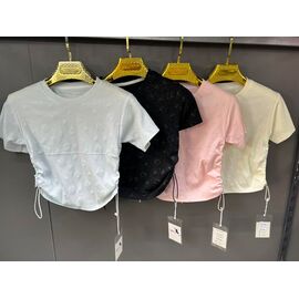 Фотография Футболка детская на девочку FK1677 yellow р.120-160 "Fili kids" недорого оптом от прямого поставщика