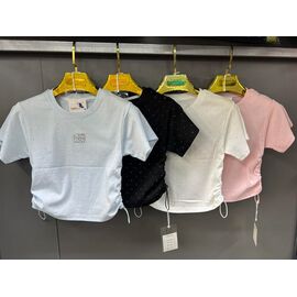 Фотография Футболка детская на девочку FK1689 pink р.120-160 "Fili kids" недорого оптом от прямого поставщика