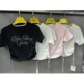 Фотография Футболка детская на девочку FK1707 black р.120-160 "Fili kids" недорого оптом от прямого поставщика