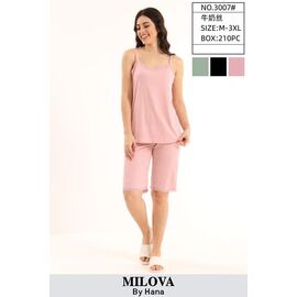 Фотография Пижама лёгкая женская 3007 pink р.50-58 "Fili Wear" недорого оптом от прямого поставщика