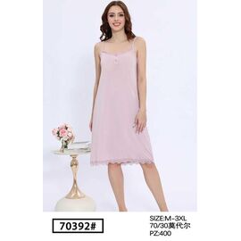 Фотография Ночнушка женская 400 powder р.M-3XL "Fili Wear" недорого оптом от прямого поставщика