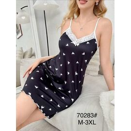Фотография Ночнушка женская 70283 black р.44-52 "Fili Wear" недорого оптом от прямого поставщика