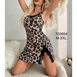 Фотография Ночнушка женская 70295 beige р.M-3XL "Fili Wear" недорого оптом от прямого поставщика