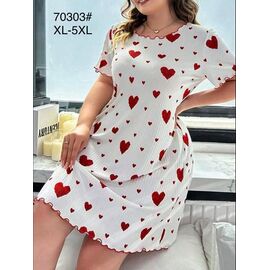 Фотография Ночнушка женская 70303 white р.58-66 "Fili Wear" недорого оптом от прямого поставщика