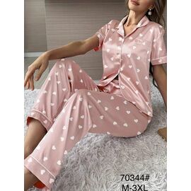 Піжама легка жіноча 70344 beige р.M-3XL "Fili Wear" недорого оптом від прямого постачальника