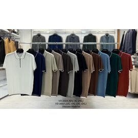 Фотография Футболка мужская 5504 l.brown р.M-2XL "Vip Stendo" недорого оптом от прямого поставщика