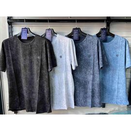 Фотография Футболка мужская 5575-1 l.blue р.3XL-6XL "Vip Stendo" недорого оптом от прямого поставщика