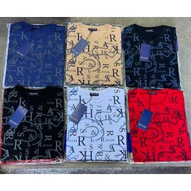 Фотография Футболка мужская 5579 blue р.M-2XL "Vip Stendo" недорого оптом от прямого поставщика