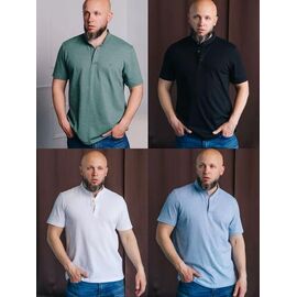 Фотография Футболка мужская 5580 green р.M-2XL "Vip Stendo" недорого оптом от прямого поставщика