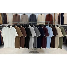 Фотография Футболка мужская 5795 d.beige р.M-2XL "Vip Stendo" недорого оптом от прямого поставщика