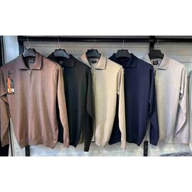 Светр чоловічий 74705 l.beige р.M-2XL "Vip Stendo" недорого оптом від прямого постачальника