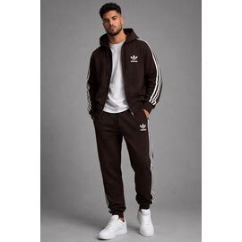 Фотография Костюм спортивный мужской ZW1380 brown р.46-54 "Zalov" недорого оптом от прямого поставщика