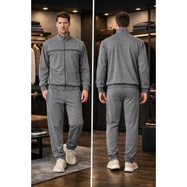 Фотография Костюм спортивный мужской ZW1429 grey р.46-54 "Zalov" недорого оптом от прямого поставщика