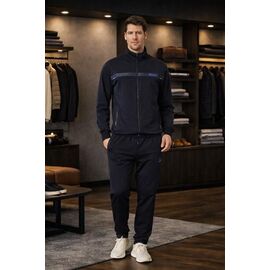 Фотография Костюм спортивный мужской ZW1431 black р.46-54 "Zalov" недорого оптом от прямого поставщика