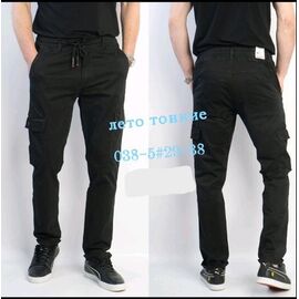 Фотография Штаны мужские 038-5 black р.29-38 "Vingvgs" недорого оптом от прямого поставщика