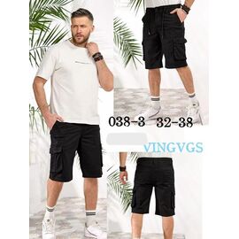 Фотография Шорты мужские 038-8 black р.32-38 "Vingvgs" недорого оптом от прямого поставщика