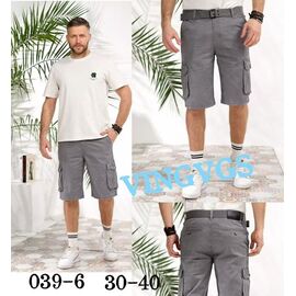 Фотография Шорты мужские 039-6 grey р.30-40 "Vingvgs" недорого оптом от прямого поставщика