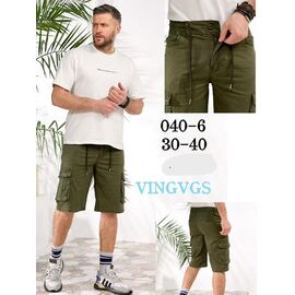 Фотография Шорты мужские 040-6 khaki р.30-40 "Vingvgs" недорого оптом от прямого поставщика