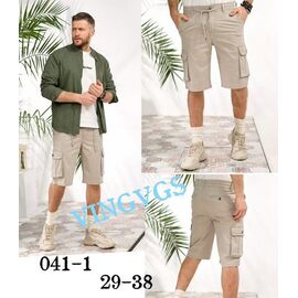 Фотография Шорты мужские 041-1 beige р.29-38 "Vingvgs" недорого оптом от прямого поставщика
