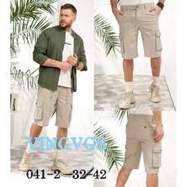 Фотография Шорты мужские 041-2 beige р.32-42 "Vingvgs" недорого оптом от прямого поставщика