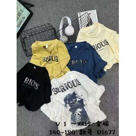 Фотография Футболка детская на мальчика 1677 navy р.140-180 "Delfinka" недорого оптом от прямого поставщика