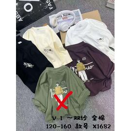 Фотография Свитер детский на мальчика 1682 brown р.120-160 "Delfinka" недорого оптом от прямого поставщика