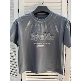 Фотография Футболка детская на мальчика 2659 grey р.120-160 "Delfinka" недорого оптом от прямого поставщика