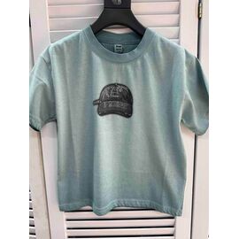 Фотография Футболка детская на девочку 3787 mint р.110-150 "Delfinka" недорого оптом от прямого поставщика