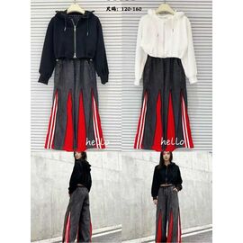 Костюм дитячий на дівчинку 51061 black р.120-160 "Delfinka" недорого оптом від прямого постачальника