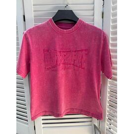 Фотография Футболка детская на девочку 66008 pink р.110-160 "Delfinka" недорого оптом от прямого поставщика