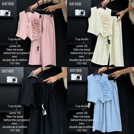 Костюм дитячий на дівчинку 66166 powder р.110-160 "Delfinka" недорого оптом від прямого постачальника