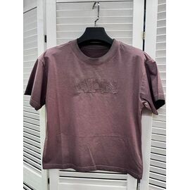 Фотография Футболка детская на девочку 67003 brown р.130-170 "Delfinka" недорого оптом от прямого поставщика