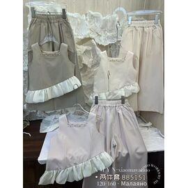 Костюм дитячий на дівчинку 885151 l.beige р.120-160 "Delfinka" недорого оптом від прямого постачальника