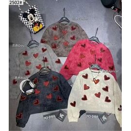 Фотография Свитер детский на девочку CS280 black р.120-170 "Delfinka" недорого оптом от прямого поставщика