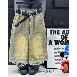 Фотография Шорты детские на девочку XK13 l.blue р.120-170 "Delfinka" недорого оптом от прямого поставщика