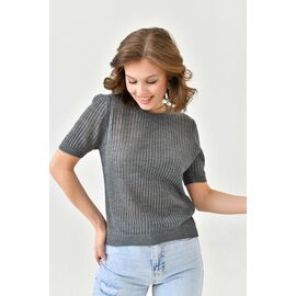 футболка жіноча 10745 grey р.one size "Karon" недорого оптом від прямого постачальника