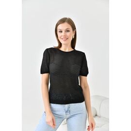 футболка жіноча 10747 black р.one size "Karon" недорого оптом від прямого постачальника