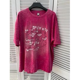 футболка жіноча 3613 pink р.one size "Karon" недорого оптом від прямого постачальника