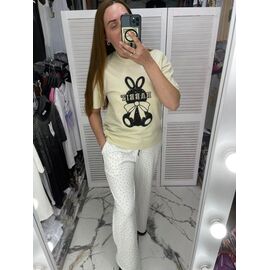 футболка жіноча 8219 l.beige р.one size "Karon" недорого оптом від прямого постачальника