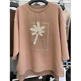 Светр жіночий V973 d.beige р.one size "Karon" недорого оптом від прямого постачальника